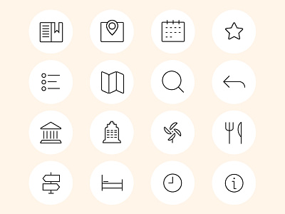 Travel icons icons minimal travel