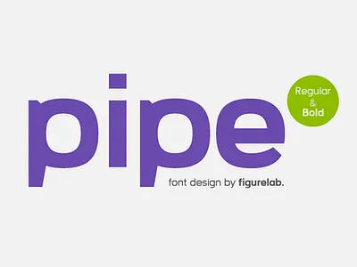 PiPe design font ui