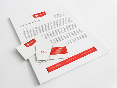 Corporate Stationery Set identity international job letterhead market marketing minimal modern pack set stationary universal