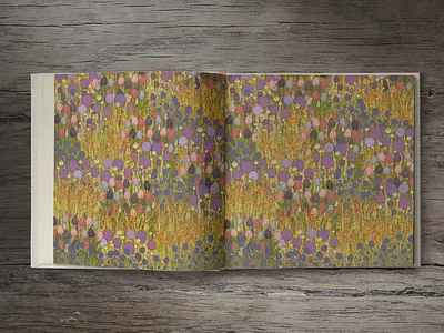 English country garden (spread) book flowers illustration illustrator nature