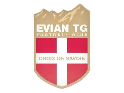 Evian TG Concept branding evian football france ligue1 soccer sports