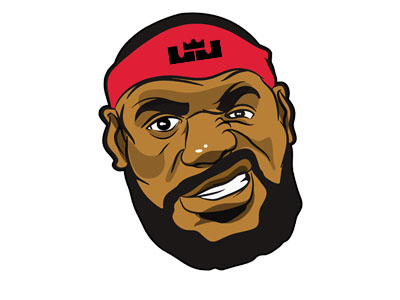 KING JAMES design illustration illustrator james lebron nba. basketball nike vector