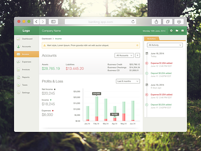 Another Banking Dashboard app bank dashboard india saurabhj ui
