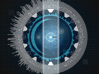 interface for robots? (3) c4d data hud interface