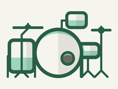 Druem icon drum icon facundo mansilla illustration illustrator photoshop