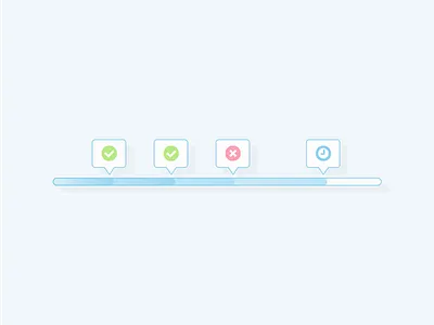 simple soft :) and colors for illustration landing page simple soft web with