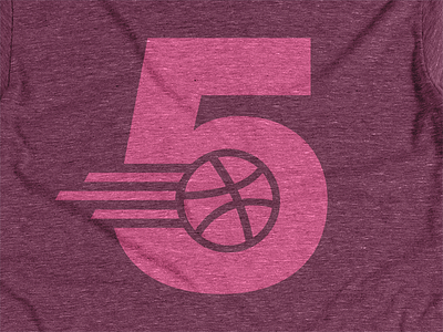 5th Birthday Party at Dribbble HQ birthday dribbble five pink shirt