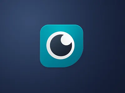 Final icon app eye icon simple smart