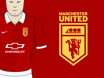 Manchester United football logo soccer sport