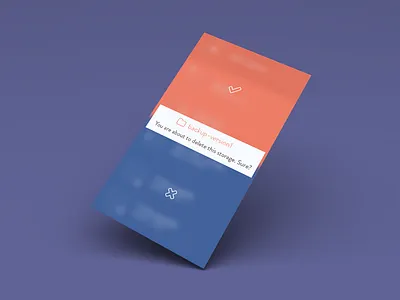 Conformation Popover app clean colors design flat ios ios7 message minimalist popovers ui ux