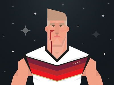 Schweinsteiger cobe cobemunich germany icon illustration munchen munich münchen schweinsteiger soccer ui worldcup