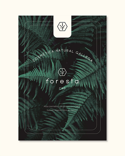 Graphic Elements for Foresta CBD editorial design graphic design poster design stand design