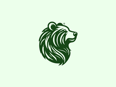 BEAR LOGO DESIGN. animal logo bear head logo bear logo bear logo mark creative logo logo logo design logomark minimalistic bear logo wild logo