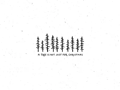 Tree adventure apparel hand lettering handmade illustration lettering logo minimal trees type typography vintage