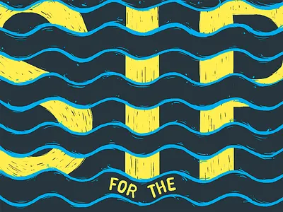 Sip Tee - WIP 2 color apparel design drawn illustration sea sip t shirt tee type