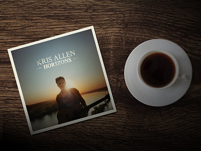 Horizons Dribbble album album art allen horizons kris krisallen single