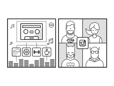 Line vector illustration ai character deeper graphic illustration line line vector music superhero vector vector illustration