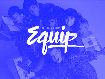 Equip - final logo blue high school logo ministry