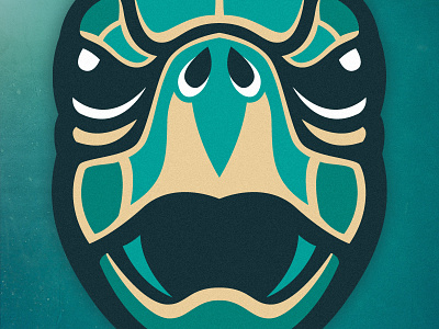 Hawaii Honu - Secondary Logo Concept competition concept hawaii hockey honu icehl icethetics sportslogo