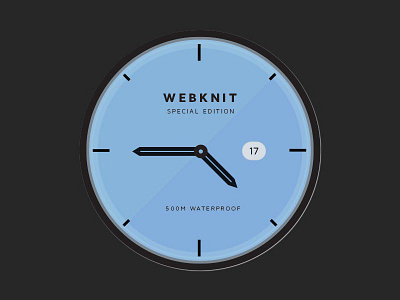 Webknit Watch gradients illustration vector