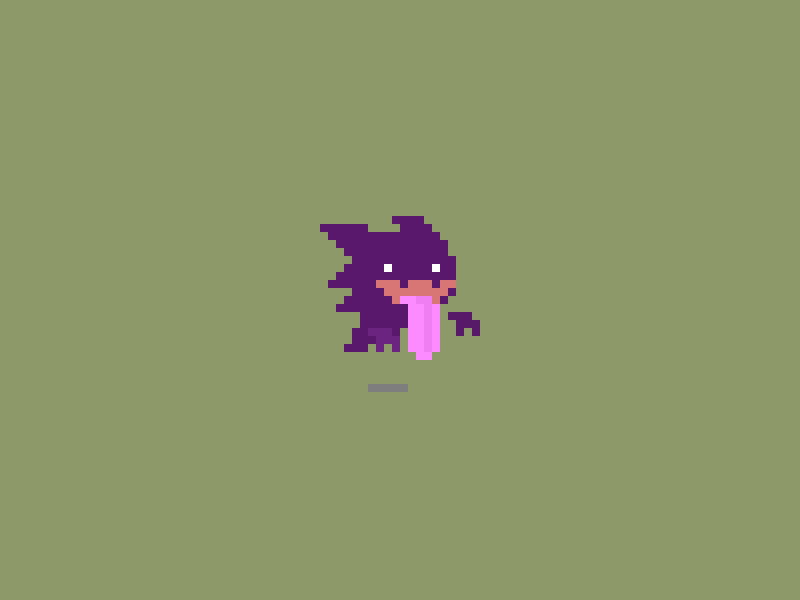 Haunter gif haunter loop nintendo pixel pokemon