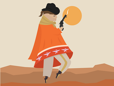 El Condor andean cowboys desert gaucho guns solemn space sun west