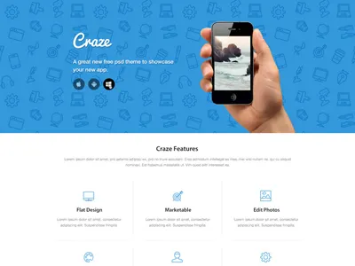 Freebie: Top 10 Best Free PSD Templates 2014 creative psd free psd template website template