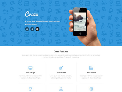 Freebie: Top 10 Best Free PSD Templates 2014 creative psd free psd template website template