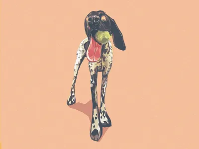 Tyson dog illustration