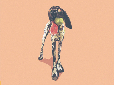 Tyson dog illustration