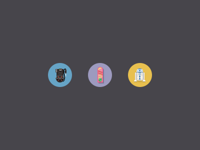 Volume 4 cool flat flatties icons simple