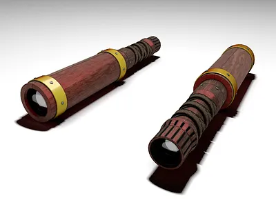 The Atlas Telescope Work in Progress 3d art 3d design cinema 4d game design