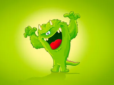 Max cartoon illustration monster monsters