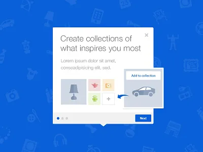 Product Tour ebay icons overlay tour