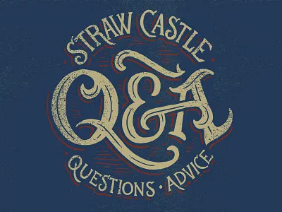 Q&A - Answers to Questions & Advice advice answers art blog design illustration qa questions straw castle strawcastle typography