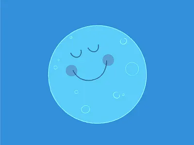 Goodnight Moon calm cool illustration minimal moon nature vector