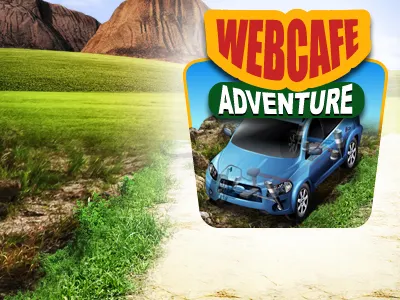 Custom Logo adventure car design logo mountain repair web wheels