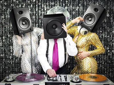 Boombox DJ dance digital dj manipulation music photo photography speakers