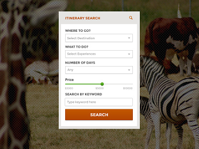 Safari Search (view in "@2x" ) search panel ui design ux design