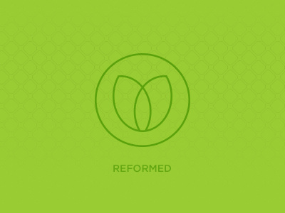 Reformed Base Package Logo bible church icon illustration leaf logo logos bible software scripture shadow shapes verse