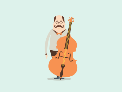 Musician argentina córdoba illustration musician pablo moreno people vector