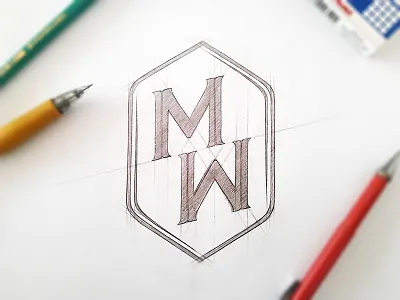Personal Identity branding concept idea identity logo logopack logotype personal project sketch sketching