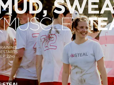 Steal Poster 2 frisbee gotham ultimate