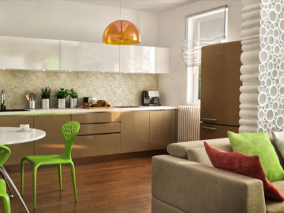 01 kitchen room devider supernatural chair