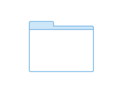 Folder Icon icon design ui