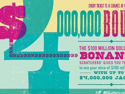 Bonanza $ 4 bonanza bounty