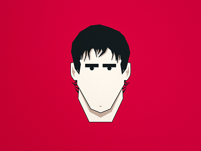 Messi art avatar brows character face fc barcelona football illustration messi minimal soccer vector