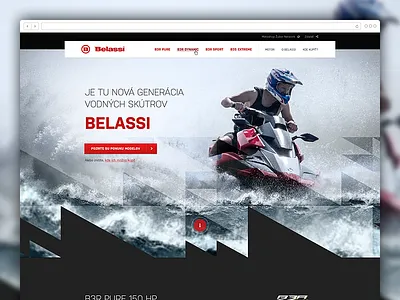 Belassi belassi dark fireworks geometric grunge jetski red triangle water