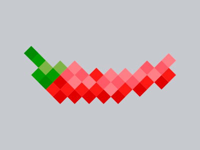 Chili. graphics. pixels. red.