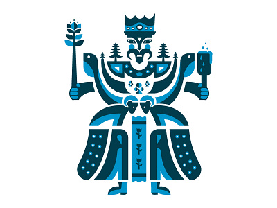 King of Spring beer finland flat king tree tulip wip